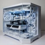 (P876) Stacionarus žaidimų-darbo kompiuteris Ryzen 7 7800X3D B850M WiFi 32GB DDR5 1TB SSD RTX 5070 12GB