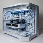 (P876) Stacionarus žaidimų-darbo kompiuteris Ryzen 7 7800X3D B850M WiFi 32GB DDR5 1TB SSD RTX 5070 12GB