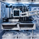 (P876) Stacionarus žaidimų-darbo kompiuteris Ryzen 7 7800X3D B850M WiFi 32GB DDR5 1TB SSD RTX 5070 12GB - Image 3