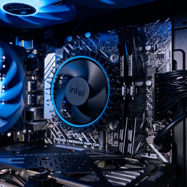 (P880) Stacionarus žaidimų-darbo kompiuteris Intel Core i3-12100F H610M WIFI 16GB DDR4 1TB SSD RTX 5060 8GB - Image 3