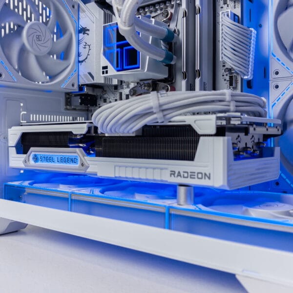 (P881) Stacionarus žaidimų-darbo kompiuteris Ryzen 7 9800X3D B850M WiFi 32GB DDR5 2TB NVMe SSD RX 9070 XT 16GB - Image 5