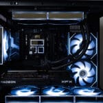 (P883) Stacionarus žaidimų-darbo kompiuteris Ryzen 5 7600 B850M WIFI 32GB DDR5 1TB NVMe SSD RX 9060 XT 16GB - Image 2