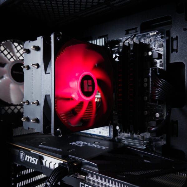 (P885) Stacionarus žaidimų-darbo kompiuteris Ryzen 5 5600X B450M 16GB DDR4 1TB SSD RTX 3060 Ti 8GB (ATNAUJINTAS) - Image 3