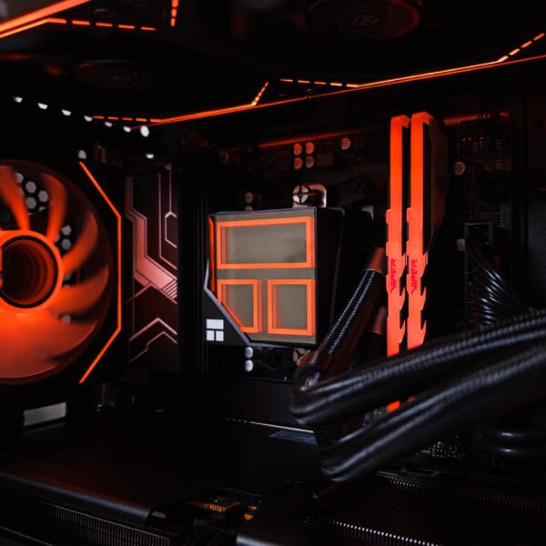 (P886) Stacionarus žaidimų-darbo kompiuteris Ryzen 7 7800X3D B850M WIFI 32GB DDR5 1TB NVMe SSD RX 9060 XT 16GB - Image 3