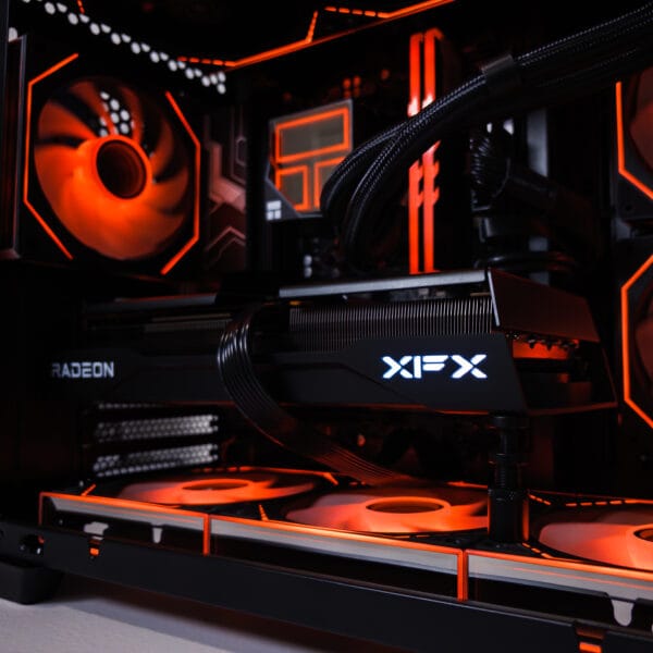 (P886) Stacionarus žaidimų-darbo kompiuteris Ryzen 7 7800X3D B850M WIFI 32GB DDR5 1TB NVMe SSD RX 9060 XT 16GB - Image 5