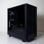 (P884) Stacionarus žaidimų-darbo kompiuteris Ryzen 5 8400F B850M WIFI 32GB DDR5 1TB NVMe SSD RX 9060 XT 16GB