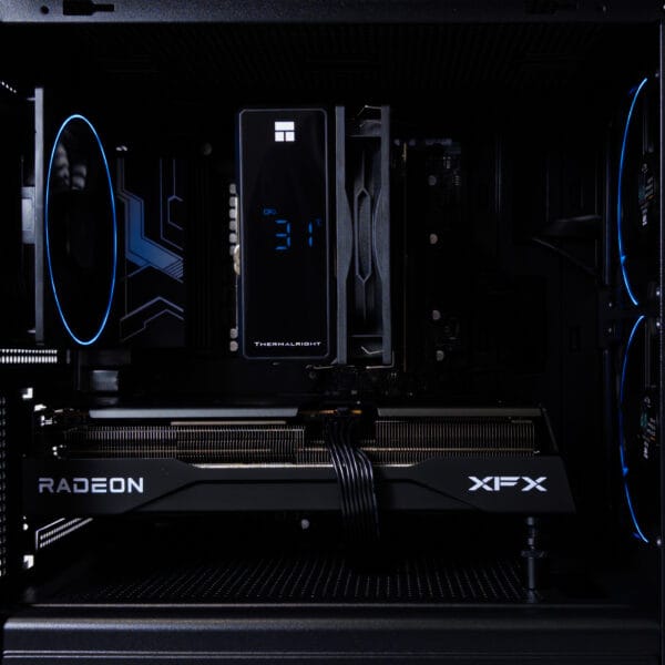 (P884) Stacionarus žaidimų-darbo kompiuteris Ryzen 5 8400F B850M WIFI 32GB DDR5 1TB NVMe SSD RX 9060 XT 16GB - Image 3