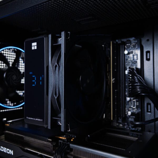 (P884) Stacionarus žaidimų-darbo kompiuteris Ryzen 5 8400F B850M WIFI 32GB DDR5 1TB NVMe SSD RX 9060 XT 16GB - Image 4