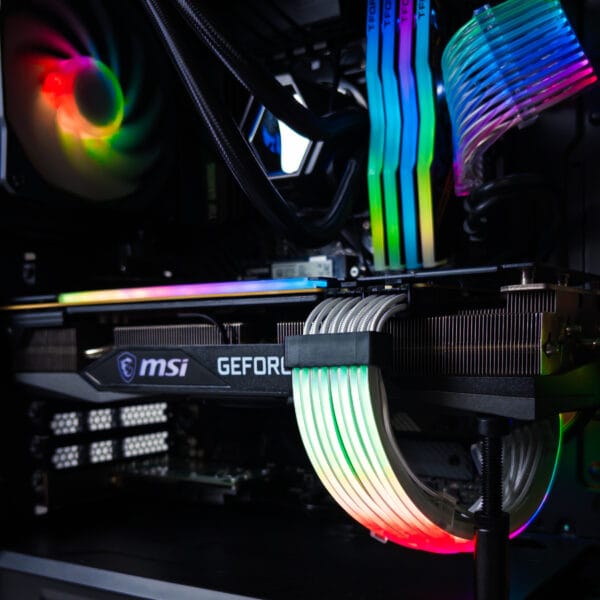 (P885) Stacionarus žaidimų-darbo kompiuteris Ryzen 7 5700X B550 32GB DDR4 1TB NVMe SSD RTX 3070 Ti 8GB (ATNAUJINTAS) - Image 4