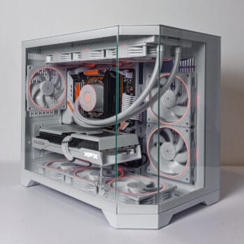 (P755W) Stacionarus žaidimų-darbo kompiuteris Ryzen 5 9600X B850M WIFI 32GB DDR5 1TB NVMe SSD RX 9060 XT 16GB