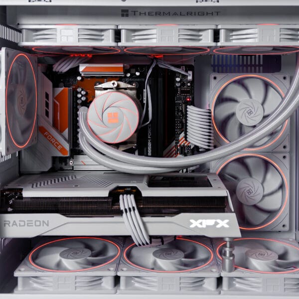 (P755W) Stacionarus žaidimų-darbo kompiuteris Ryzen 5 9600X B850M WIFI 32GB DDR5 1TB NVMe SSD RX 9060 XT 16GB - Image 3