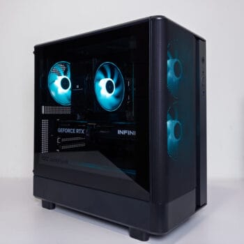 (P894) Stacionarus žaidimų-darbo kompiuteris Ryzen 5 7500F B850M WIFI 32GB DDR5 1TB NVMe SSD RTX 5060 Ti 16GB