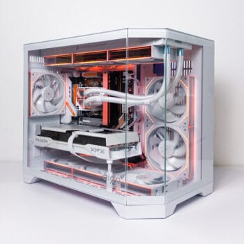 (P755W) Stacionarus žaidimų-darbo kompiuteris Ryzen 5 9600X B850M WIFI 32GB DDR5 1TB NVMe SSD RX 9060 XT 16GB