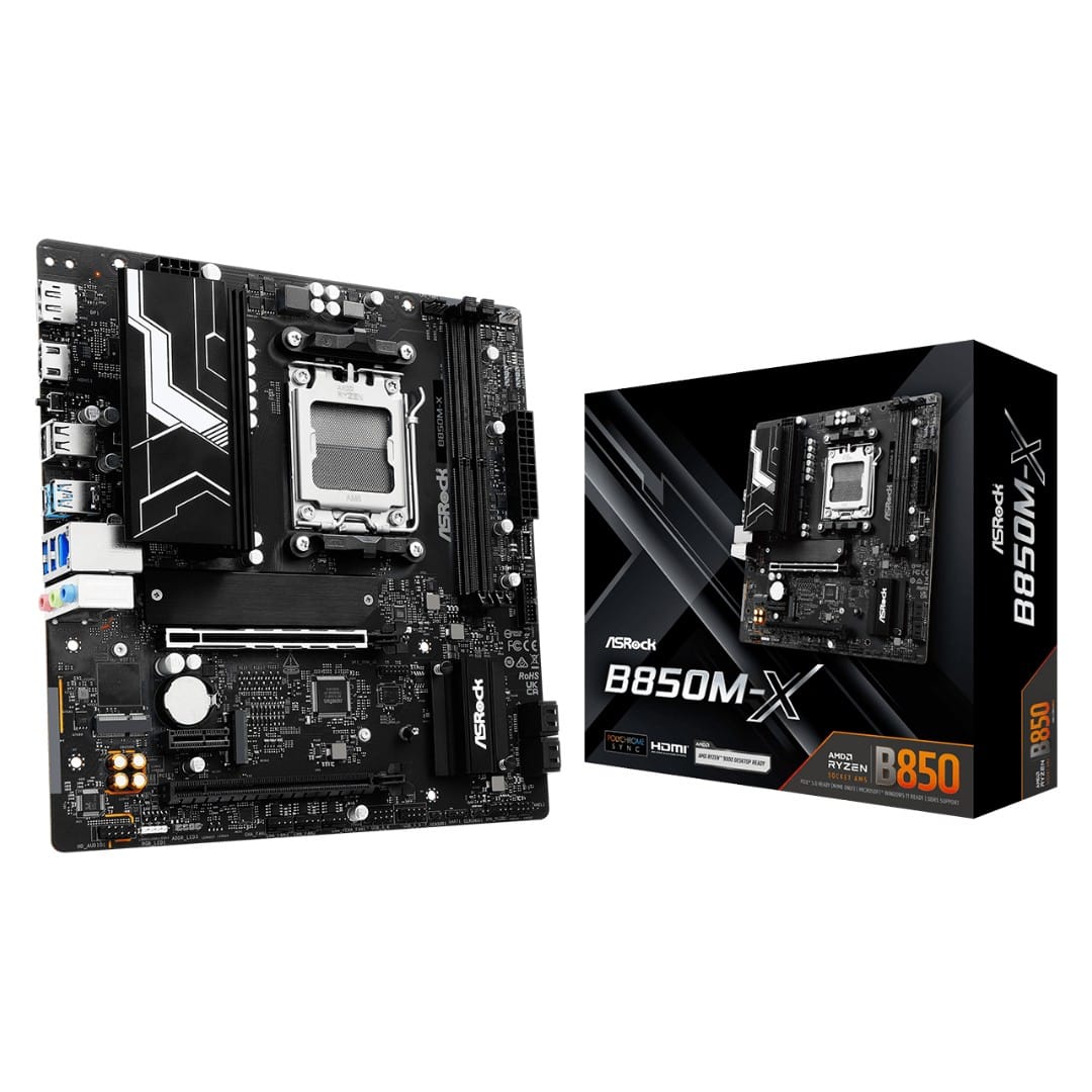 Untitled image (12) Pagrindinės plokštė ASROCK AMD B850M-X m-ATX AM5 (PCIe 5.0) - Image 1