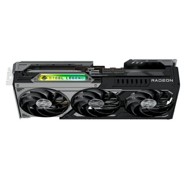 Vaizdo plokštė ASRock RX 9070 XT Steel Legend Dark 16GB GDDR6 PCIe 5.0 (RX9070XT SLD 16G) - Image 4