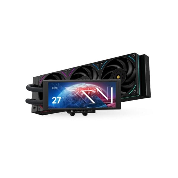 Procesoriaus (CPU) aušintuvas Trofeo Vision 360 ARGB Juodas - Image 2