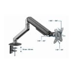 Gembird Monitoriaus laikiklis MA-DA1-05 , 17"-32", svoris iki 9kg - Image 3