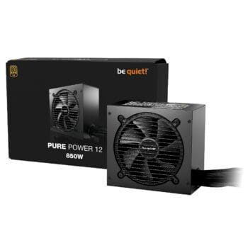 Be Quiet! PURE POWER 12 850W 80+ Gold ATX 3.1 ir PCIe Gen 5.1 PSU