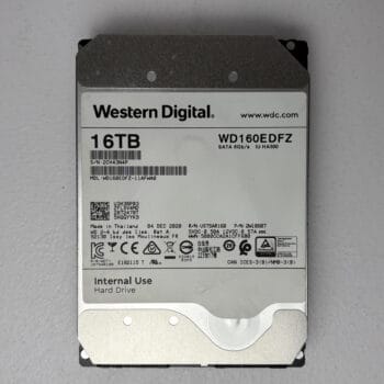 Western Digital WD160EDFZ 16TB Vidinis Kietasis Diskas (HDD) ATNAUJINTA (REFURBISHED)