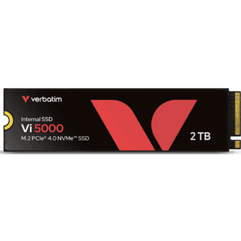 Verbatim Vi5000 M.2 NVMe SSD 2TB PCIe 4.0 skaitymas: 5000MB/s rašymas: 4300MB/s