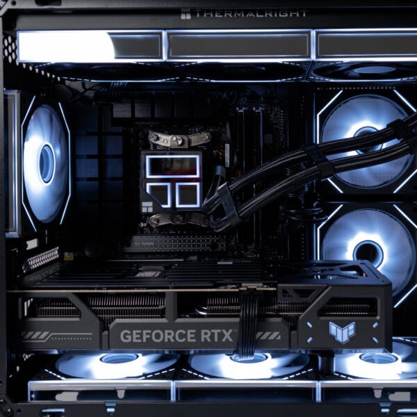 (P891) Stacionarus žaidimų-darbo kompiuteris Ryzen 7 7800X3D B650M 32GB DDR5 1TB NVMe SSD RTX 5070 12GB - Image 2