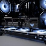 (P891) Stacionarus žaidimų-darbo kompiuteris Ryzen 7 7800X3D B650M 32GB DDR5 1TB NVMe SSD RTX 5070 12GB - Image 4