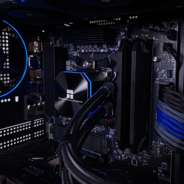 (P725R) Stacionarus žaidimų-darbo kompiuteris Ryzen 7 7800X3D B850 WIFI 32GB DDR5 1TB NVMe SSD RX 9070 XT 16GB - Image 4