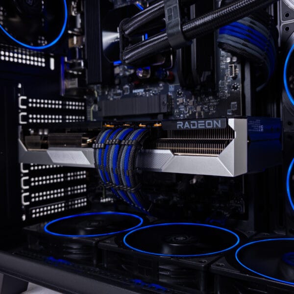 (P725R) Stacionarus žaidimų-darbo kompiuteris Ryzen 7 7800X3D B850 WIFI 32GB DDR5 1TB NVMe SSD RX 9070 XT 16GB - Image 3