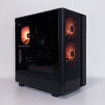 (P895) Stacionarus žaidimų-darbo kompiuteris Ryzen 5 8400F A620M 32GB DDR5 1TB NVMe SSD RX 9060 XT 16GB