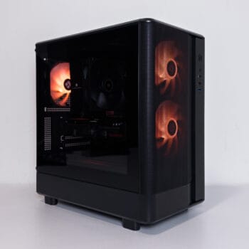 (P895) Stacionarus žaidimų-darbo kompiuteris Ryzen 5 8400F B850M WIFI 32GB DDR5 1TB NVMe SSD RX 9060 XT 16GB