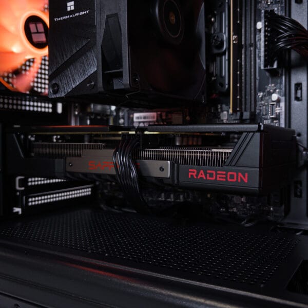 (P895) Stacionarus žaidimų-darbo kompiuteris Ryzen 5 8400F A620M 32GB DDR5 1TB NVMe SSD RX 9060 XT 16GB - Image 4