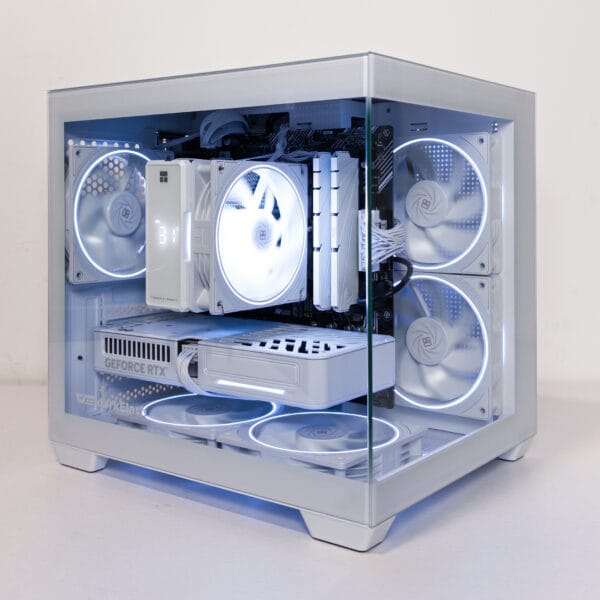 (P915) Stacionarus žaidimų-darbo kompiuteris Ryzen 5 5600X B550M 32GB DDR4 1TB SSD RTX 5060 Ti 16GB - Image 1