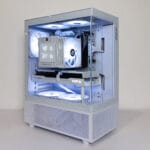 (P912) Stacionarus žaidimų-darbo kompiuteris Ryzen 5 9600X B850M WiFi 32GB DDR5 1TB NVMe SSD RX 9060 XT 16GB