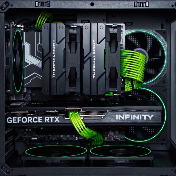 (P918) Stacionarus žaidimų-darbo kompiuteris Ryzen 5 9600X B850M WIFI 32GB DDR5 1TB NVMe SSD RTX 5060 Ti 16GB - Image 2