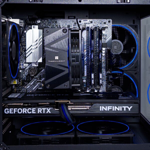 (P920) Stacionarus žaidimų-darbo kompiuteris Ryzen 5 5700X B550M WIFI 32GB DDR4 1TB NVMe SSD RTX 5060 Ti 16GB - Image 2