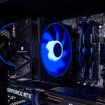 (P920) Stacionarus žaidimų-darbo kompiuteris Ryzen 5 5700X B550M WIFI 32GB DDR4 1TB NVMe SSD RTX 5060 Ti 16GB - Image 3