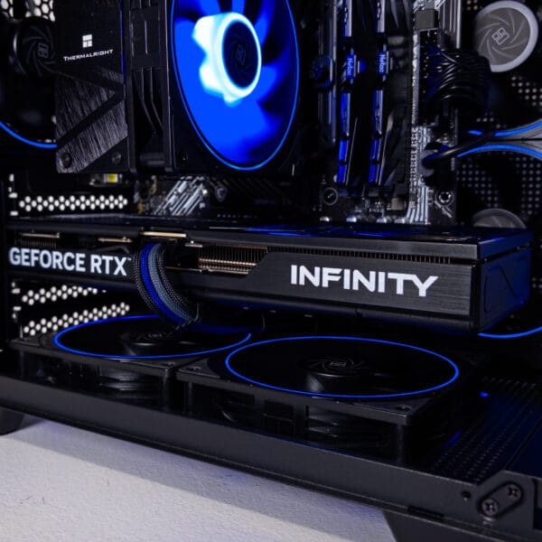 (P920) Stacionarus žaidimų-darbo kompiuteris Ryzen 5 5700X B550M WIFI 32GB DDR4 1TB NVMe SSD RTX 5060 Ti 16GB - Image 4