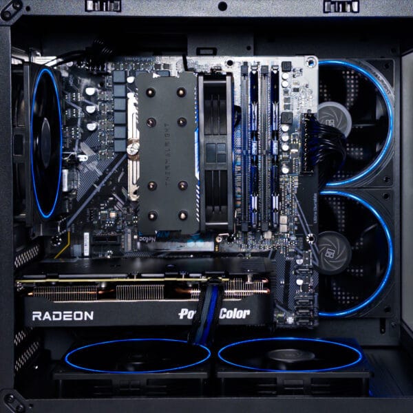 (P922) Stacionarus žaidimų-darbo kompiuteris Ryzen 5 5600 A520M WIFI 16GB DDR4 1TB NVMe SSD RX 9060 XT 8GB - Image 2