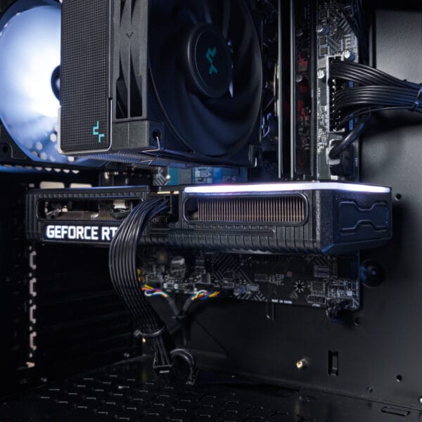 (P939) Stacionarus žaidimų-darbo kompiuteris Intel Core I5-12400F H610M 32GB DDR4 1TB NVMe SSD RTX 3060 Ti 8GB (ATNAUJINTAS) - Image 4