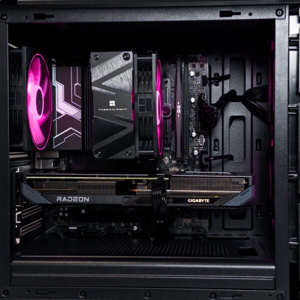 (P895) Stacionarus žaidimų-darbo kompiuteris Ryzen 5 7500F B850M 32GB DDR5 1TB NVMe SSD RX 9060 XT 16GB - Image 2