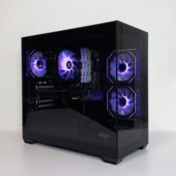 (P922) Stacionarus žaidimų-darbo kompiuteris Ryzen 5 5600 A520M 16GB DDR4 1TB NVMe SSD RX 9060 XT 8GB