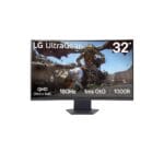 Lenktas žaidimų monitorius LG UltraGear 32GS60QC-B 32” QHD (1440p) 180Hz 1ms
