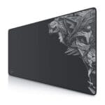 Titanium Wolf DELTA XXL Pelės Kilimėlis (Mouse Pad) (900x400mm) Non-slip (Juoda/Pilka)
