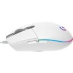 Žaidimų pelė Logitech G203  (1000Hz, optinė) 8000 DPI sensor Balta (White) - Image 2