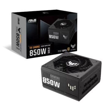 ASUS TUF Gaming 850W 80+ Gold Modular PSU (PCIe 5.1 GPU palaikymas) Fully modular (Pilnai Modulinis)