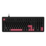 Žaidimų Klaviatūra Mechaninė AJAZZ AK980 98% ARGB HotSwap USB-C (Red Switch) Juoda - Raudona