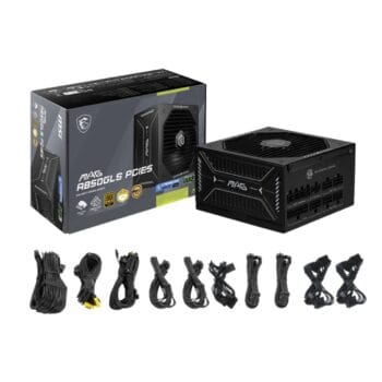 MSI MAG A850GLS PCIE 5.1 ATX 3.1 850W 80+ Gold Fully Modular PSU