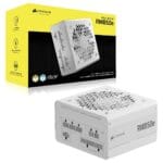 CORSAIR RM850e Fully Modular Low Noise ATX PSU ATX 3.1 PCIe 5.1 Cybenetics Gold Efficiency 12V 2x6 Connector (CP-9020293-NA) Baltas