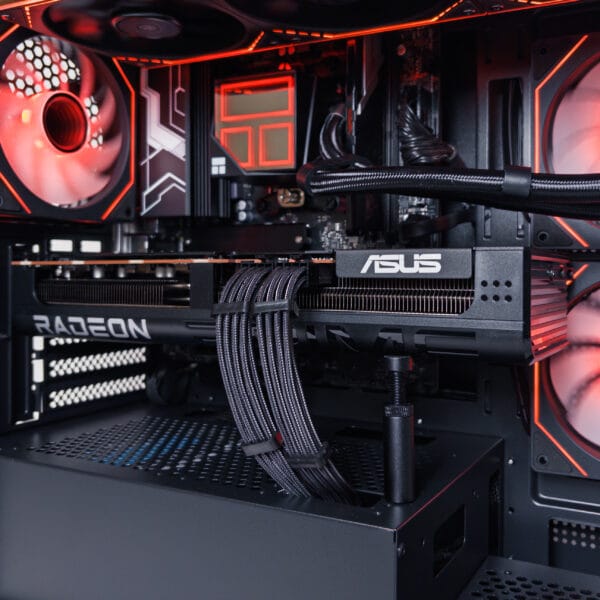 (P941) Stacionarus žaidimų-darbo kompiuteris Ryzen 7 7700 B850M WIFI 32GB DDR5 1TB RX 9070 16GB - Image 4