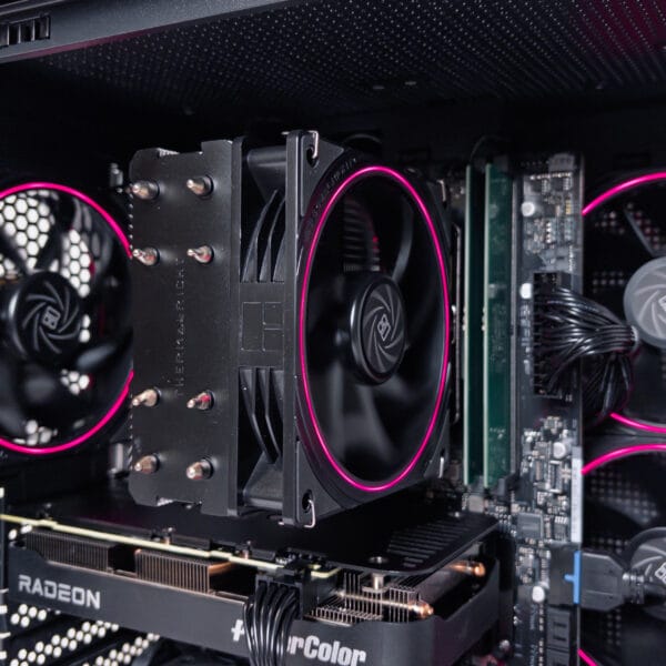 (P940) Stacionarus žaidimų-darbo kompiuteris Ryzen 5 8400F A620M 16GB DDR5 1TB NVMe SSD RX 9060 XT 8GB - Image 3